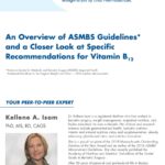 An Overview of ASMBS Guidelines and a Closer Look at Specific Recommendations for Vitamin B12