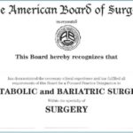 Focused Practice Designation in Metabolic Bariatric Surgery